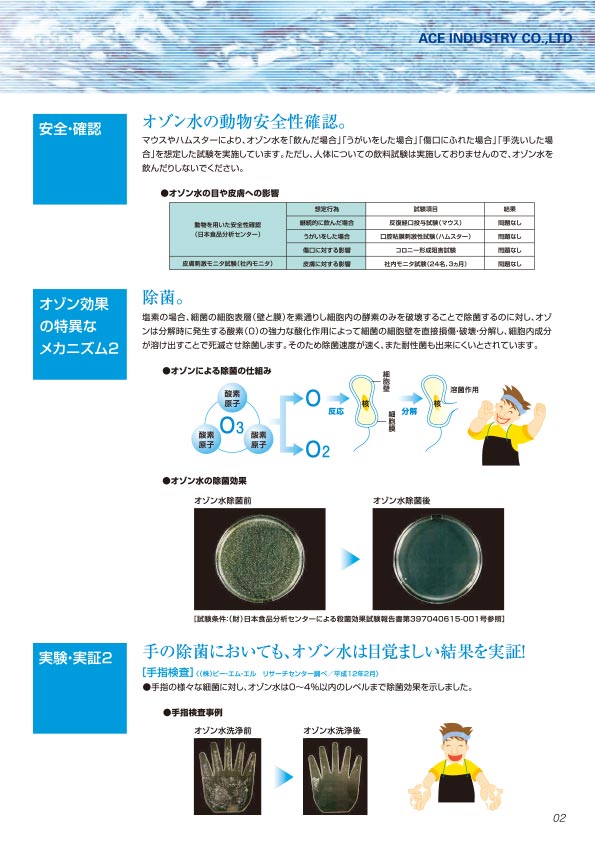 空気清浄機・オゾン水脱臭除菌清浄機